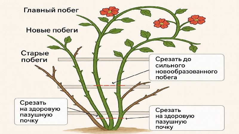 обрезка весной